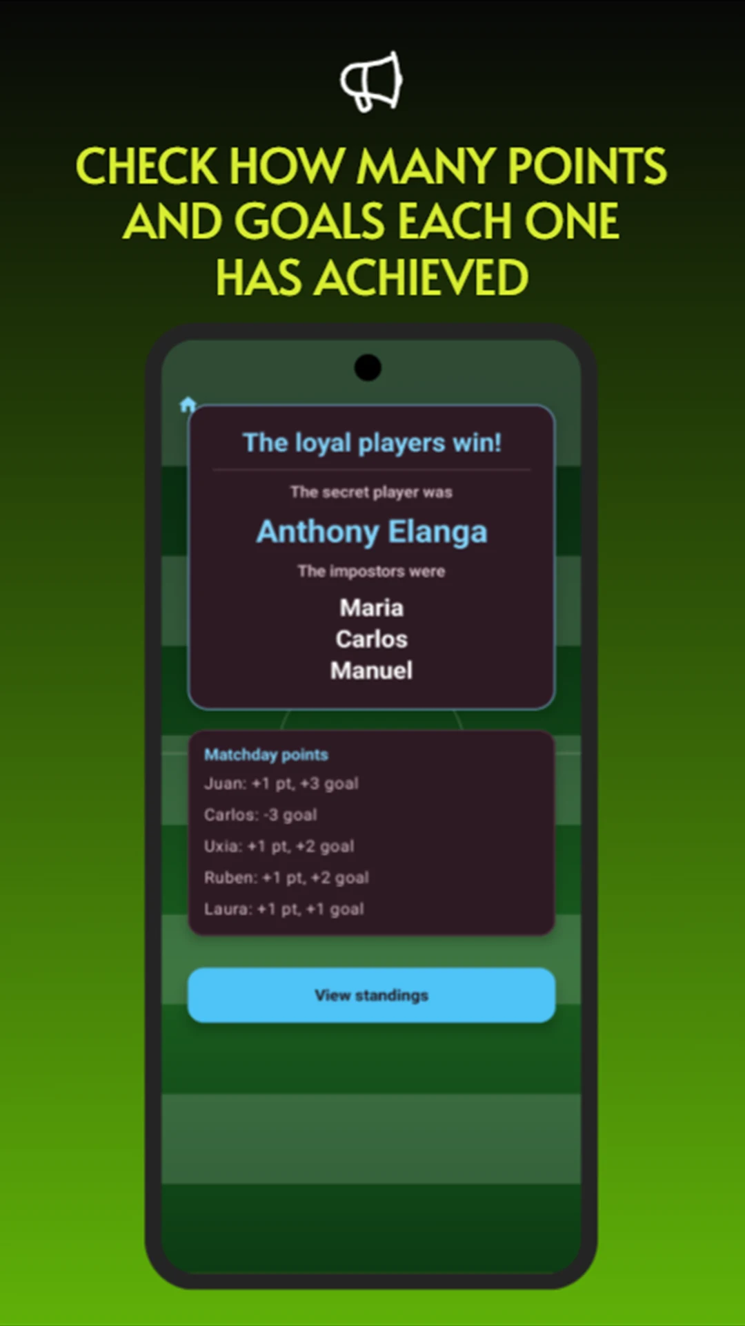 Soccer Impostor: Party Game screenshot